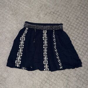 Hollister Embroidered Skirt